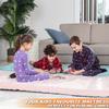CertiPUR-US Memory Foam Camping Mattress Most Comfortable Camping Pad with Carry Bag Travel Strap Removable Waterproof Cover Roll Out Sleeping Pad Mat Floor Bed (Kids - 62" x 26" x 3") view 3