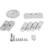 Alloy anode 880653 892227 826134 762145 Kit for mercury outboard engine verado 6 CYL outboard (Zinc alloy) view 3