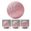 Adult Size 7 Standard Professional Basketball, Moisture-Absorbing and Wear-Resistant, Suitable for Indoor and Outdoor Training and Competition,Cherry Blossom Pink view 4