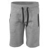 Mens Athletic Workout Shorts Mens Cargo Shorts Graphic Print Shorts Trousers Working Pants for Men Grey view 3