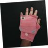 FOMIYES 1set USB Heated Fingerless Gloves for Warmth While Typing Cotton Knitted Half-Finger Design Unisex Electric Gloves for Activities Soft Flexible Hand Warmer view 4