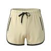 Men's Cargo Shorts Classic Fit Cool Beach Shorts Drawstring Summer Workout Shorts Joggers Sports Sweat Shorts Khaki view 3