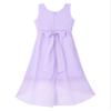 renvena Flower Girls Sequin High Low Hem Princess Dress Kids Halter Sleeveless Wedding Birthday Pageant Gown Lavender 16 Years view 4