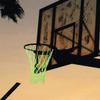Glow in The Dark Basketball Net Nylon Glow Basketball Net Luminous Basketball Net Outdoor Nightlight Basketball Net with 12 Loops 20" Light Up Basketball Net for Sports School view 4