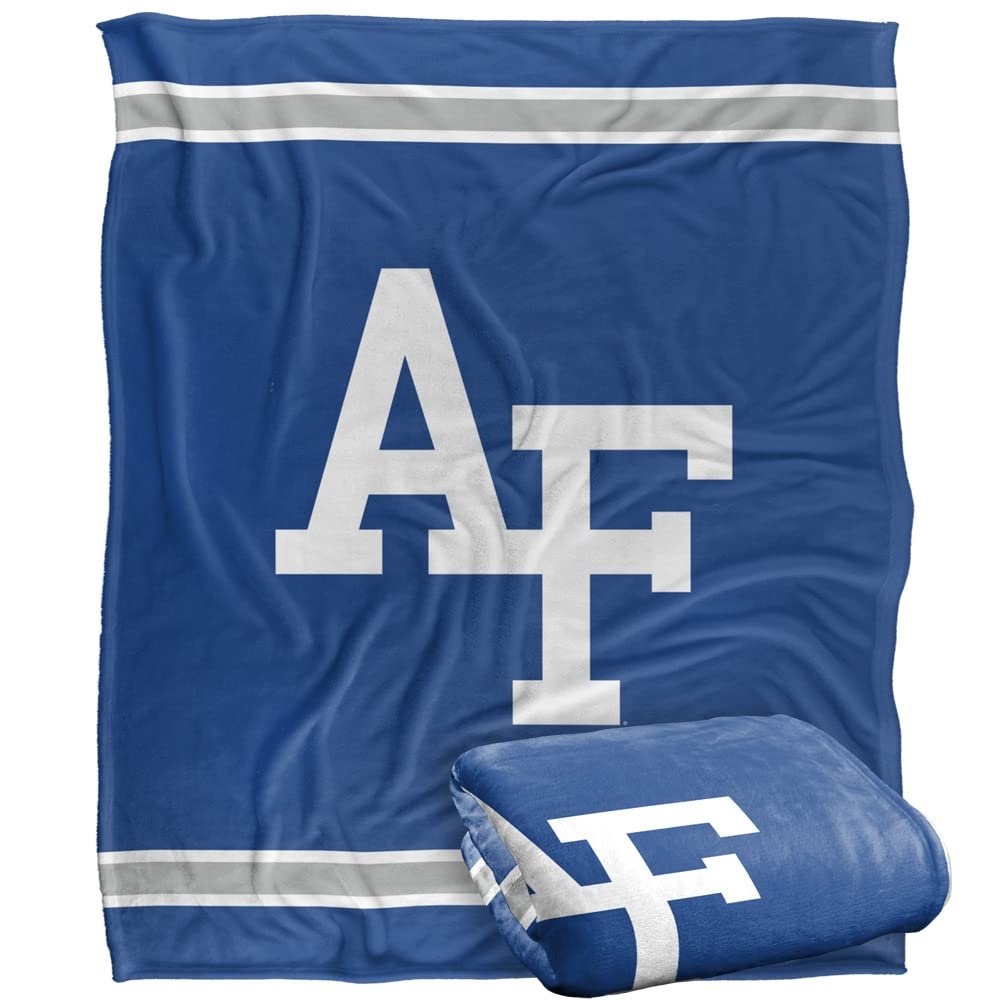 U.S. Air Force Academy Blanket, 50"X60" Primary Logo, Silky Touch Super Soft Throw Blanket