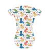 NIKKAPOETRY Cute Home Bedroom One Piece Pajamas (Dinosaur, XXL) view 2