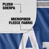 U.S. Air Force Academy Blanket, 50"X60" Primary Logo, Silky Touch Sherpa Back Super Soft Throw Blanket view 4