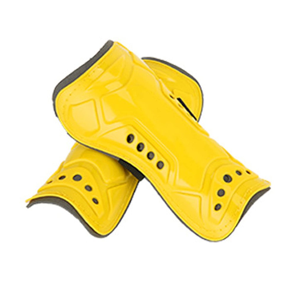 Horoper Soccer Shin Guards, Adult Soccer Shin Guards, Calf Protective Gear, 1 Pair Football Shinguards Soccer Shin Pads Guard Football Sports Leg Protector Shin Pad for Adults Training (Yellow)
