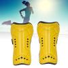 Horoper Soccer Shin Guards, Adult Soccer Shin Guards, Calf Protective Gear, 1 Pair Football Shinguards Soccer Shin Pads Guard Football Sports Leg Protector Shin Pad for Adults Training (Yellow) view 2