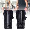 Horoper Soccer Shin Guards, Adult Soccer Shin Guards, Calf Protective Gear, 1 Pair Football Shinguards Soccer Shin Pads Guard Football Sports Leg Protector Shin Pad for Adults Training (Black) view 3