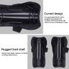 Horoper Soccer Shin Guards, Adult Soccer Shin Guards, Calf Protective Gear, 1 Pair Football Shinguards Soccer Shin Pads Guard Football Sports Leg Protector Shin Pad for Adults Training (Black) view 4