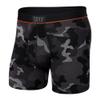 SAXX Underwear Co. Men's Ultra Super Soft Boxer Brief Fly, Supersize Camo-Black, XX-Large view 1