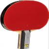 Killerspin KIDO 7P RTG Premium Table Tennis Racket Professional, ITTF-Approved, Wooden Hard Paddle, Dual-Colored in Red/Black Straight view 1