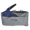 Tribe Boards Dually Rolling Bodyboard TravelBag- Gray/gray view 4