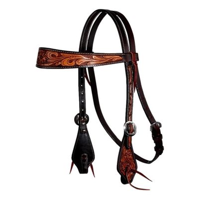 Professionals Choice Professional's Prairie Flower Browband Headstall