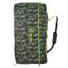 Tribe Boards Dually Rolling Bodyboard TravelBag- Green Camo view 1