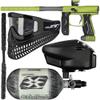 Action Village Empire Axe 2.0 Insane Paintball Gun Package Kit w/Air Tank (Dust Green/Dust Grey, Tank Size: 68/4500)