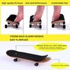 WINDIR 24Pcs Foam Grip Tape +1 Finger Pant for Fingerboards, 38 * 110mm Professional Black Wooden MiNi Skateboards (24+1) view 3