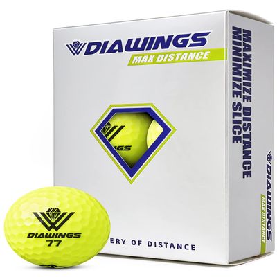 Diawings Max Distance Golf Balls | Distance for Lower Swing Speed Players | 6 Ball Package |