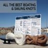 Deluxe Nautical Knot Tying Kit - 6" Boat Cleat, Jute and Poly Ropes, and Waterproof Nautical Guide to 21 Sailing and Boating Knots view 4