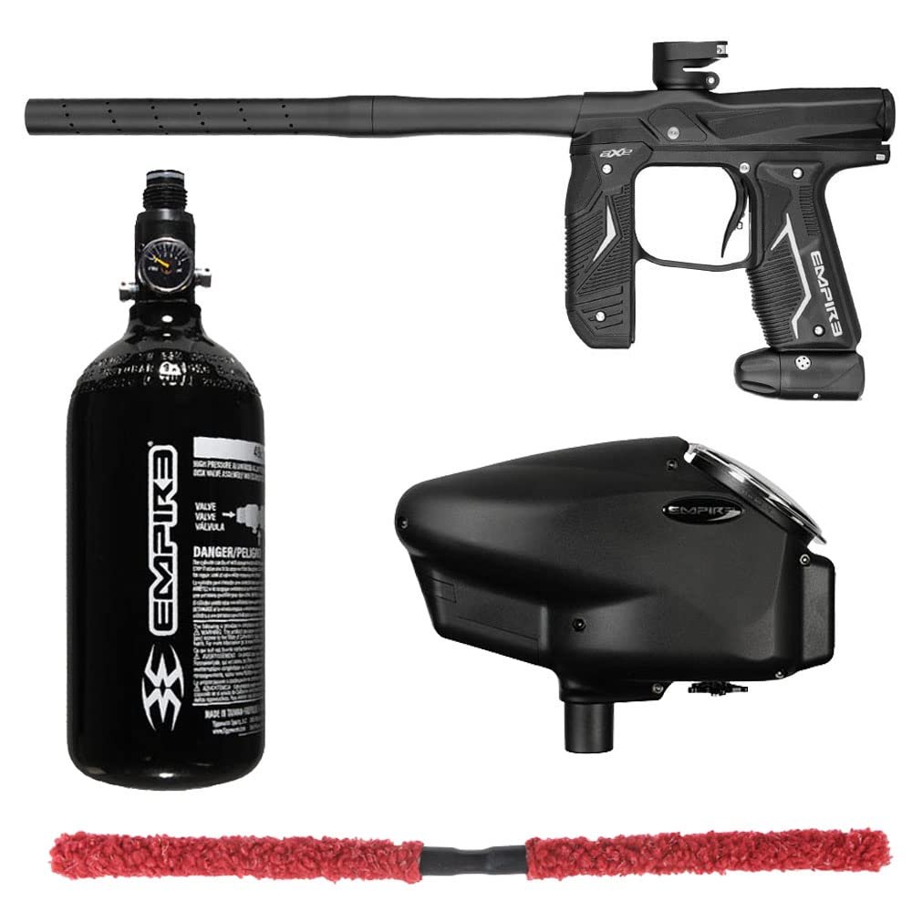 Action Village Empire Axe 2.0 Core Paintball Gun Package Kit (Dust Green/Dust Gold)