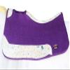 CHALLENGER Horse 32" x 30" Western Contoured Wool Felt Therapeutic Saddle Pad Purple 39232PR