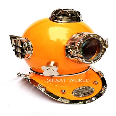 Diving Helmet US Navy Mark V, Deep Sea Divers Helmets, Full Size Diving Helmets Replica Perfect Nautical Gift for Divers (6 Inches - Small)