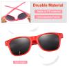 FEPITO 30 Pieces Party Sunglasses Bulk for Birthday Party supplies Treat Bag Fillers for Beach Pool Party Toys, Red view 3