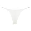 ACSUSS Sexy Women G-String Thong Underwear Low Waist Intimate String Sport Panty Swim Bottoms White Small view 1
