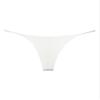 ACSUSS Sexy Women G-String Thong Underwear Low Waist Intimate String Sport Panty Swim Bottoms White Small view 3