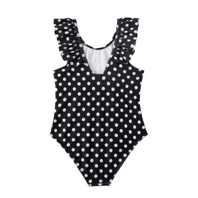 Kids Hollow Summer Swimsuit Swimwear Ruffles Outfits Bikini Set Infant Girls Girls 2 Year Old Swim Suit (Black, 9 Years)