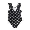 Kids Hollow Summer Swimsuit Swimwear Ruffles Outfits Bikini Set Infant Girls Girls 2 Year Old Swim Suit (Black, 9 Years) view 1