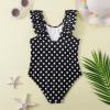 Kids Hollow Summer Swimsuit Swimwear Ruffles Outfits Bikini Set Infant Girls Girls 2 Year Old Swim Suit (Black, 9 Years) view 2