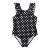 Kids Hollow Summer Swimsuit Swimwear Ruffles Outfits Bikini Set Infant Girls Girls 2 Year Old Swim Suit (Black, 9 Years) view 3