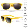 FEPITO 30 Pieces Party Sunglasses Bulk for Birthday Party supplies Treat Bag Fillers for Beach Pool Party Toys, Yellow view 2