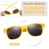 FEPITO 30 Pieces Party Sunglasses Bulk for Birthday Party supplies Treat Bag Fillers for Beach Pool Party Toys, Yellow view 3