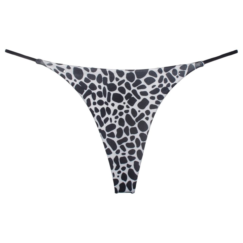 ACSUSS Sexy Women G-String Thong Underwear Low Waist Intimate String Sport Panty Swim Bottoms Dot Small