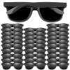FEPITO 30 Pieces Party Sunglasses Bulk for Birthday Party supplies Treat Bag Fillers for Beach Pool Party Toys, Black view 1