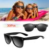 FEPITO 30 Pieces Party Sunglasses Bulk for Birthday Party supplies Treat Bag Fillers for Beach Pool Party Toys, Black view 4