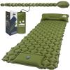 VALEHOWL 1.8 Pounds Ultralight Camping Sleeping Pad - R-Value 3.0 for 4 Seasons, Durable & 100% Waterproof Outdoor Air Mattress, Compact Sleeping Mat for Hiking, Backpacking, Travel view 1
