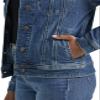 Lee Womens Legendary Rider Denim Jacket Standout X-Large view 4
