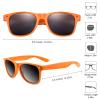 FEPITO 30 Pieces Party Sunglasses Bulk for Birthday Party supplies Treat Bag Fillers for Beach Pool Party Toys, Orange view 2