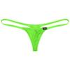 FEESHOW Men's Underwear T Back G String Briefs Sexy Thongs Lingerie Jockstrap Beach Swimming Thong Green Medium view 3
