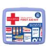 BAND-AID Brand Travel Ready Portable Emergency First Aid Kit for Minor Wound Care, Perfect for Home, Car, Travel, Camping Essentials & Outdoor Emergency Kit, 80 Pieces view 1