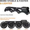 Inline Skates for Women Men, Outdoor Street Blades Roller Adult Male Female, Professional Fitness Roller Skates Blades for Unisex (Black) Men9.5/Women10.5/28.5cm view 3