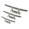 PHASFBJ 2 Pieces Boat Cleat Open Base Boat Cleat,Small Dock Cleat, Heavy Duty 316 Stainless Steel,with 4 Pieces Screws for Dock Boat Rowboat Beach Lake Maritime Decor,6in view 2