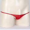 ACSUSS Men's Underwear T Back G-String Briefs Sexy Low-Waist U Convex Pouch Thong Lingerie Underpants Red XX-Large view 3