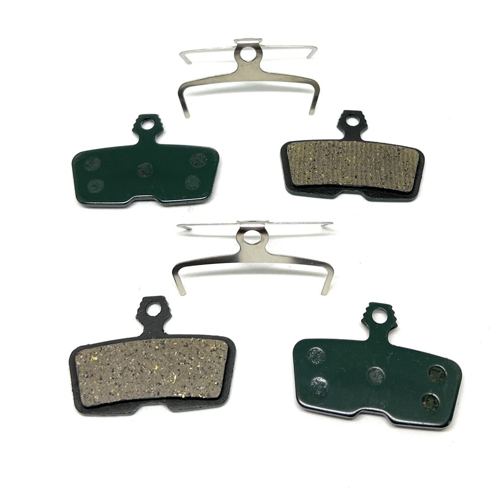 2 Pairs Bike Brake Pads Ceramic E-Bike for Sram Code, Code R, Code RSC, Guide, Guide RE The Bicycle Replacement Part for OEM Brakes for high Braking Power and Quiet Stops.