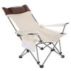Camping Chair Camping Chair with Foot Rest Folding Sports Chair with Carrying Bag, Easy Storage Beach Director's Chair, Fishing Chair with Adjustable Backrest, Steel Pipe Structure view 1