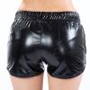 Rave Metallic Dance Shorts Booty Pants Elastic Shiny Women's Yoga Waist Sexy High Waist Pants for Women view 4